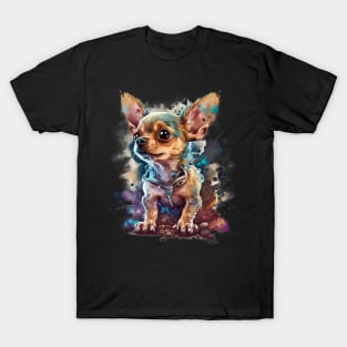 Chihuahua Puppy doggy dog Sci-fi T-Shirt